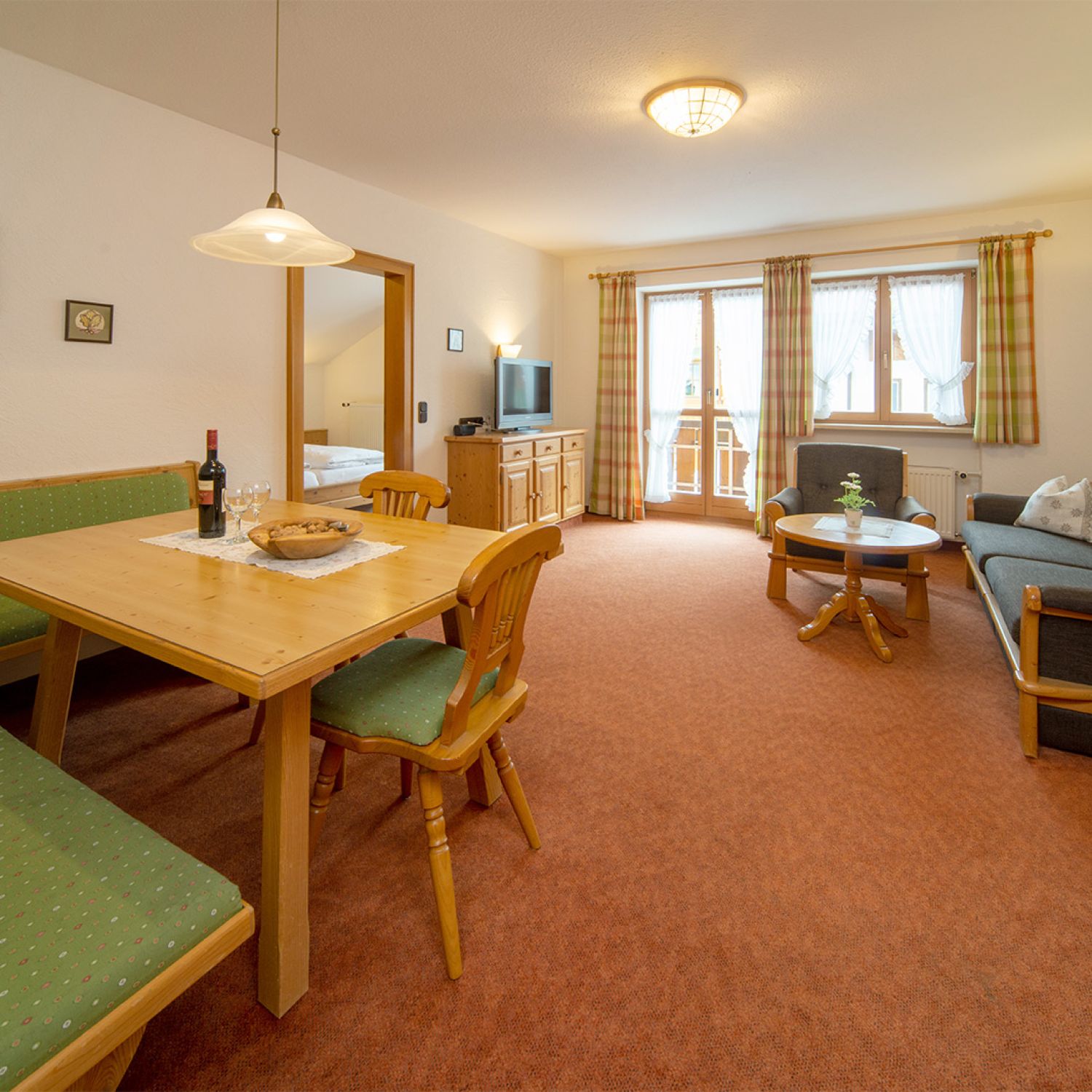 Ferienwohnung Hörnergruppe, Allgäuer Bergblick Fischen