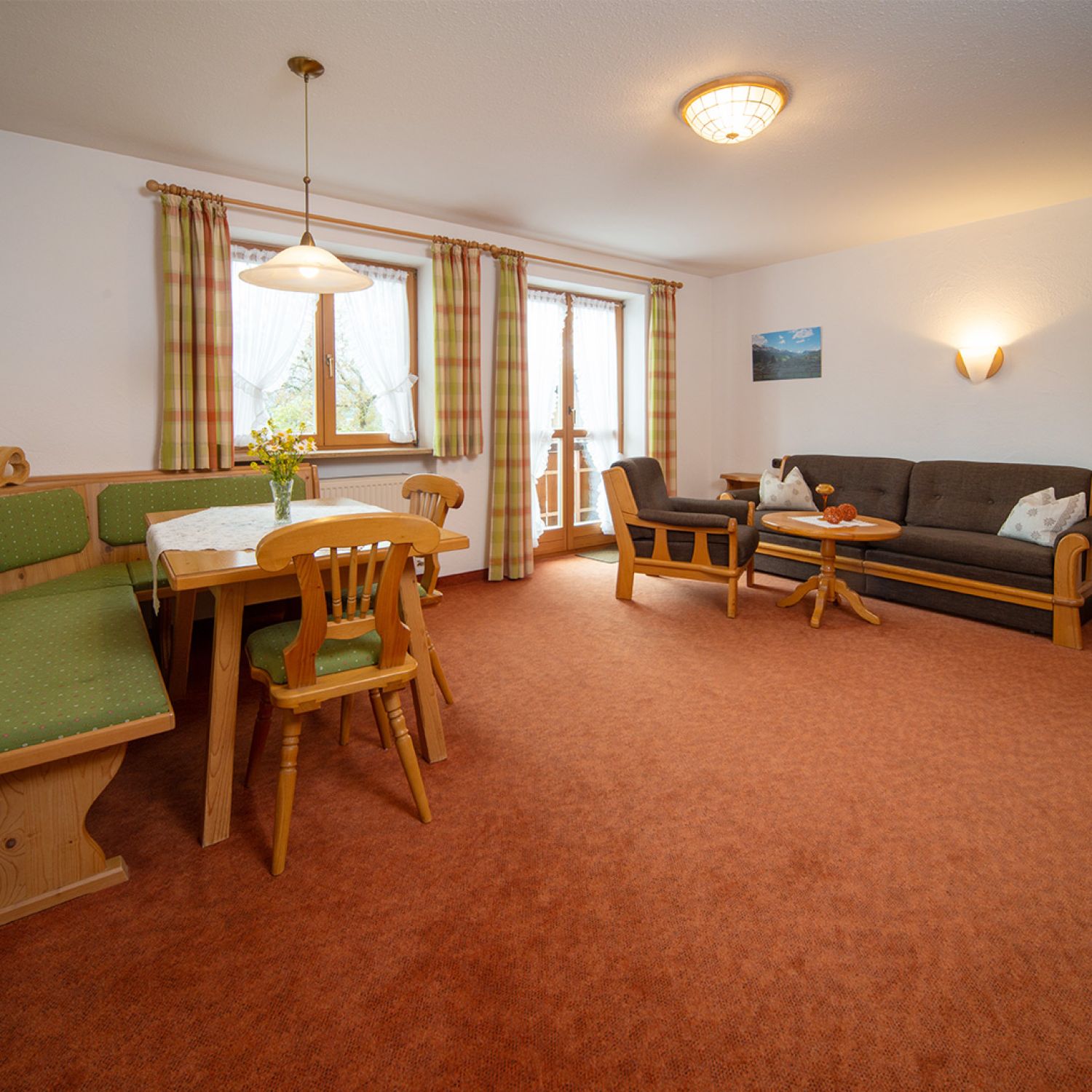 Ferienwohnung Sonnenkopf, Allgäuer Bergblick in Fischen