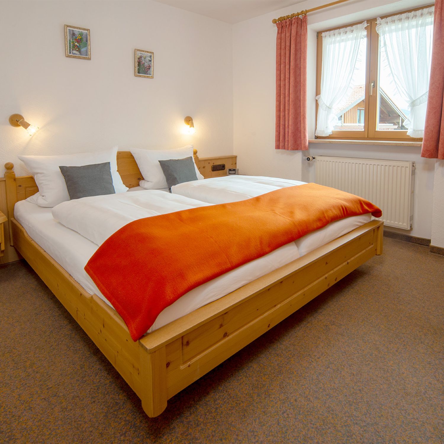 Ferienwohnung Rubihorn, Allgäuer Bergblick in Fischen