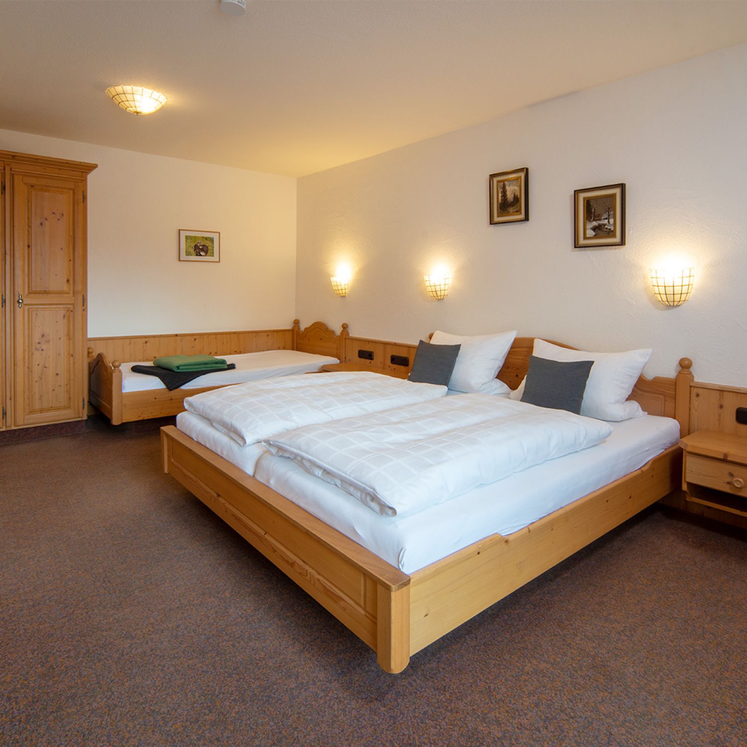 Ferienwohnung Nebelhorn, Allgäuer Bergblick in Fischen