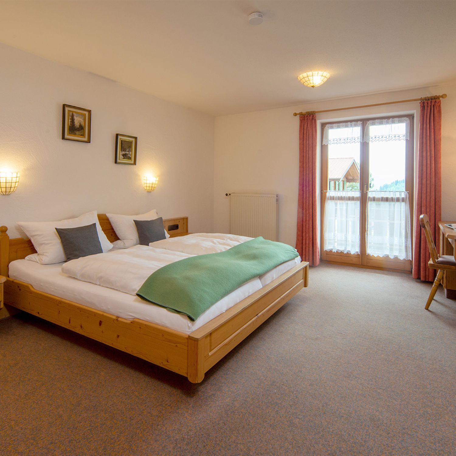 Ferienwohnung Nebelhorn, Allgäuer Bergblick in Fischen