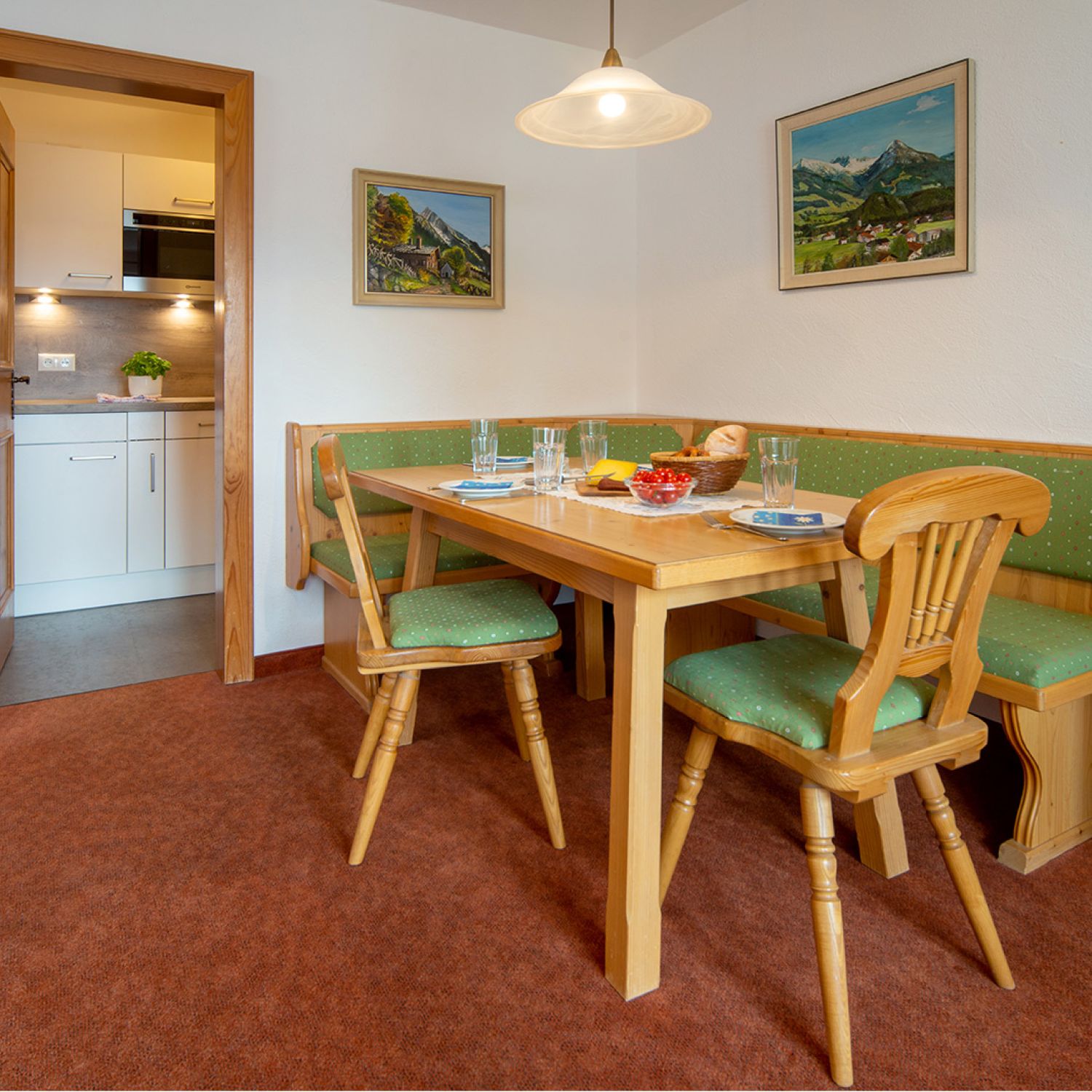 Ferienwohnung Krottenkopf, Allgäuer Bergblick in Fischen