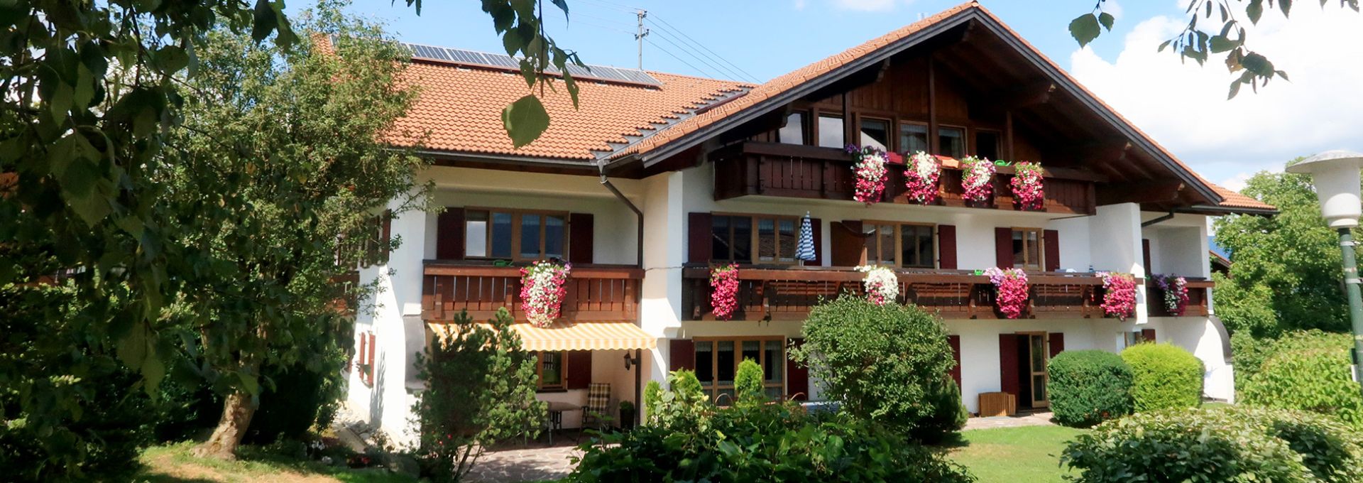 Allgäuer Bergblick in Fischen