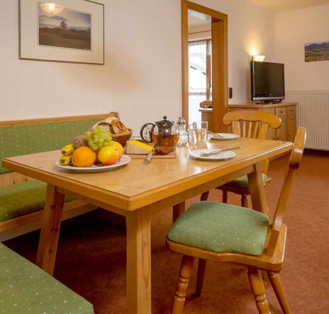 Ferienwohnung Nebelhorn, Allgäuer Bergblick in Fischen