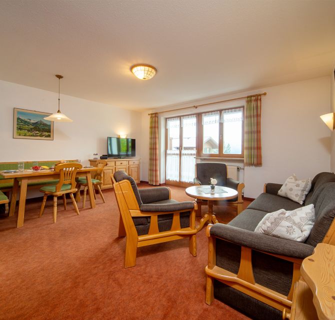 Ferienwohnung Krottenkopf, Allgäuer Bergblick in Fischen