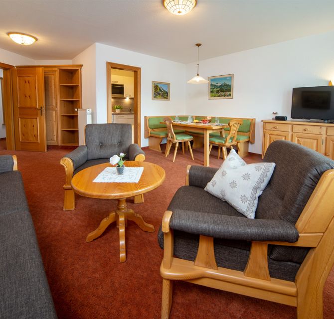 Ferienwohnung Krottenkopf, Allgäuer Bergblick in Fischen